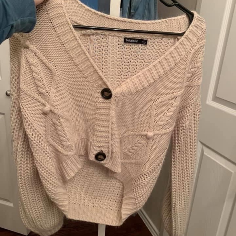 Cropped sweater